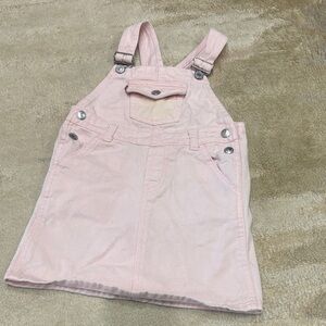 LEVIS Pink Kids Overall dress